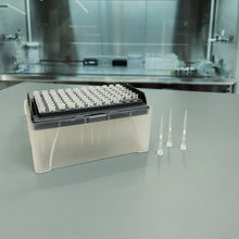 Load image into Gallery viewer, 10ul Filtered Pipette Tips with rack
